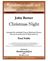 Christmas Night Concert Band sheet music cover